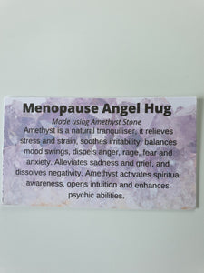 Natural Amethyst Angel Hugs