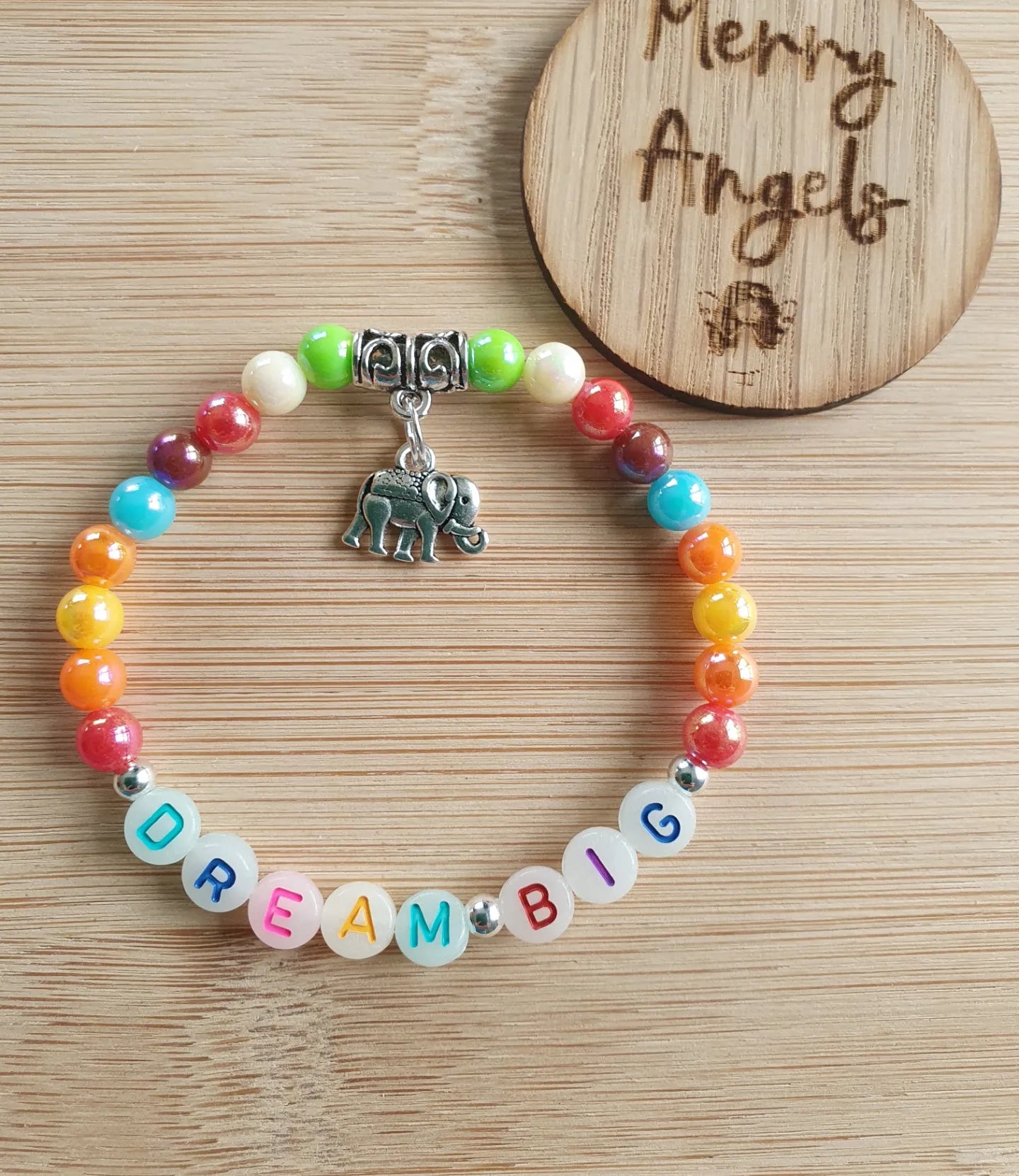 Personalised elasticated bracelets